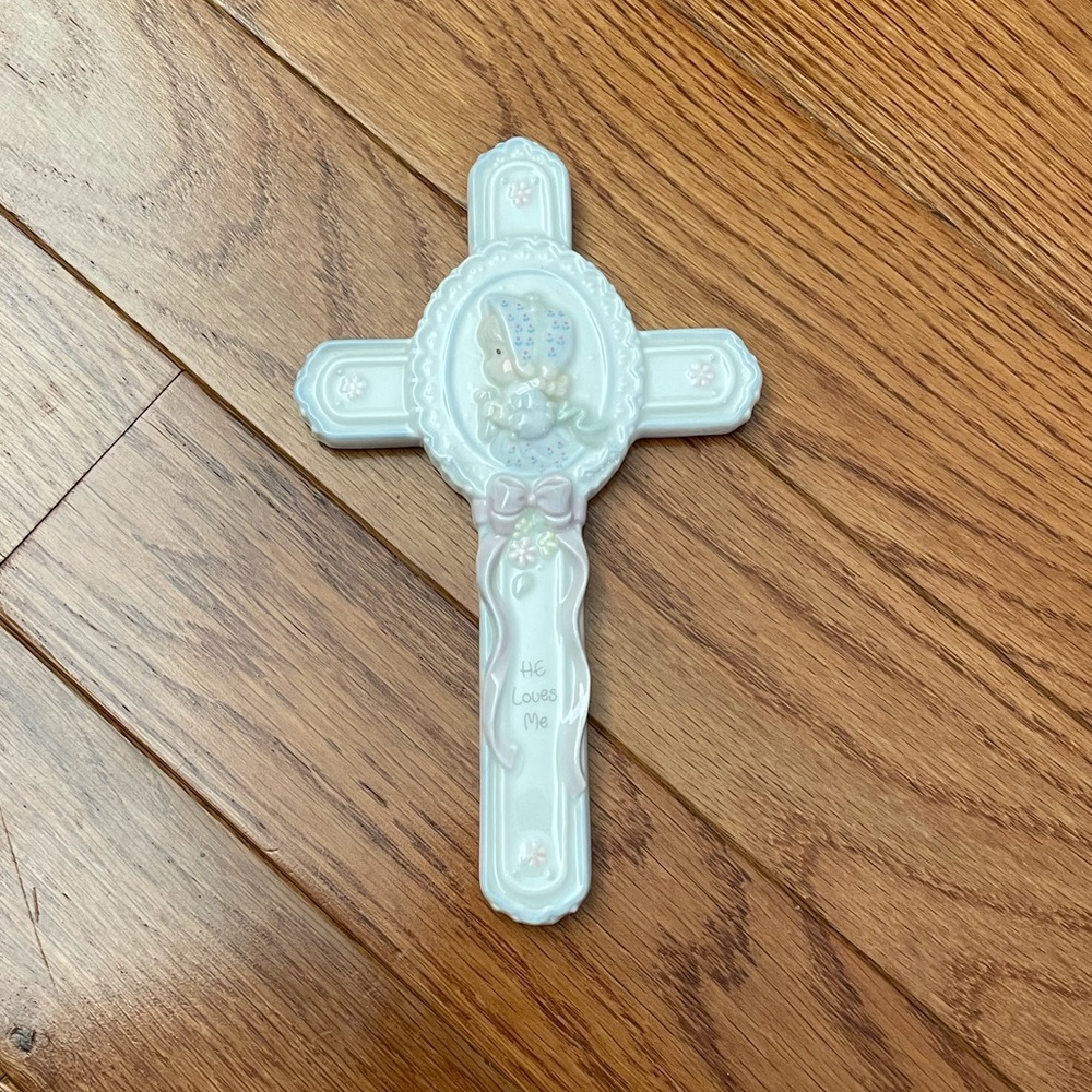 White Ceramic Cross